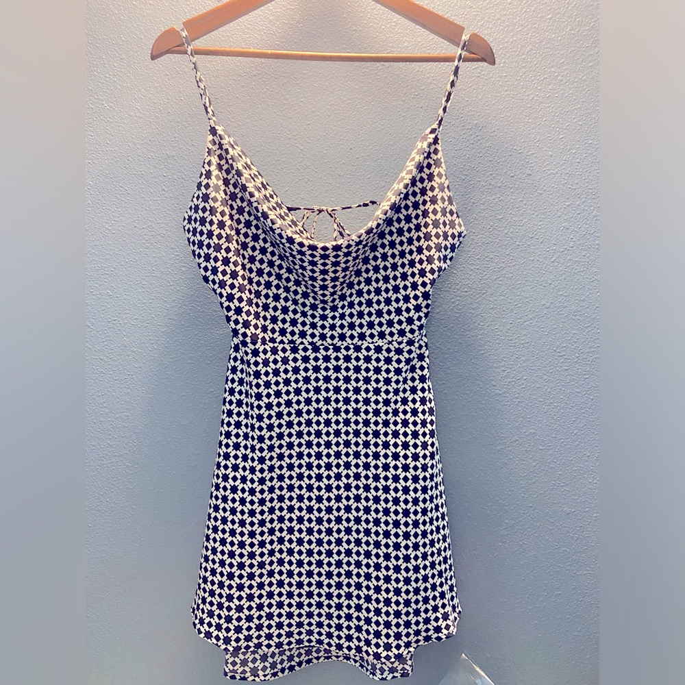 Lelis collection | cowl neck mini dress